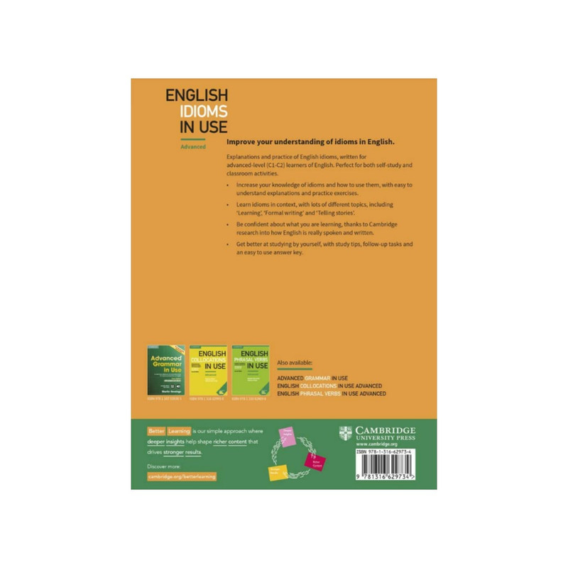 کتاب English idioms in use advanced اثر Michael McCarthy and Felicity ODell انتشارات جنگل