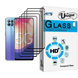 AFS Unique Glass MIX004 Screen Protector For Oppo Reno4 SE Pack Of 4