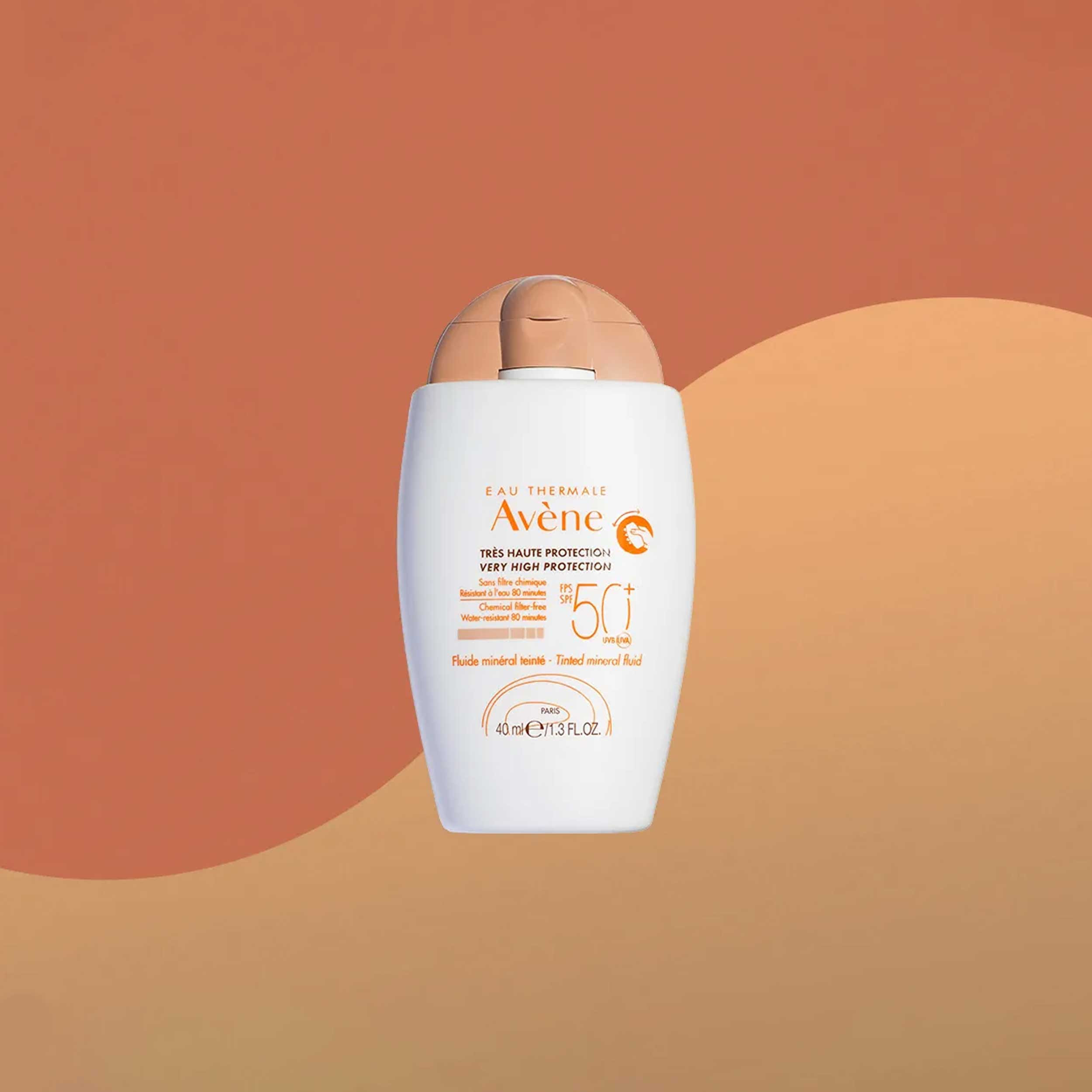 کرم ضد آفتاب رنگی اون SPF50 مدل مینرال مناسب انواع پوست حجم 40 میلی لیتر