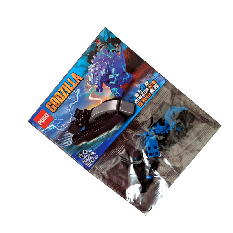 ساختنی ۴۰ تکه پوگو مینی فیگور مدل گودزیلا کد ۹۲