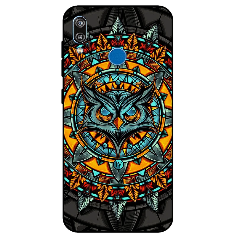 کاور مگافون طرح جغد مدل 1903 مناسب برای گوشی موبایل هوآوی Nova 3i / Psmart Plus