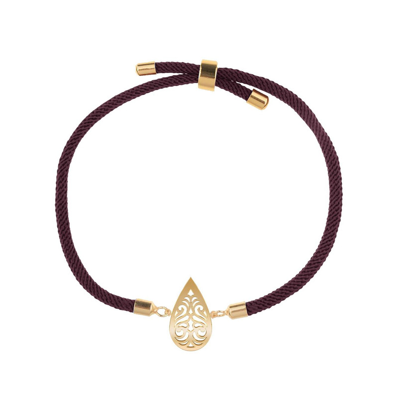 دستبند طلا 18 عیار زنانه مدوپد مدل اسلیمی کد D11-10680