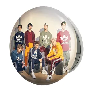 آینه جیبی خندالو طرح گروه گات سون GOT7 مدل تاشو کد 21025 