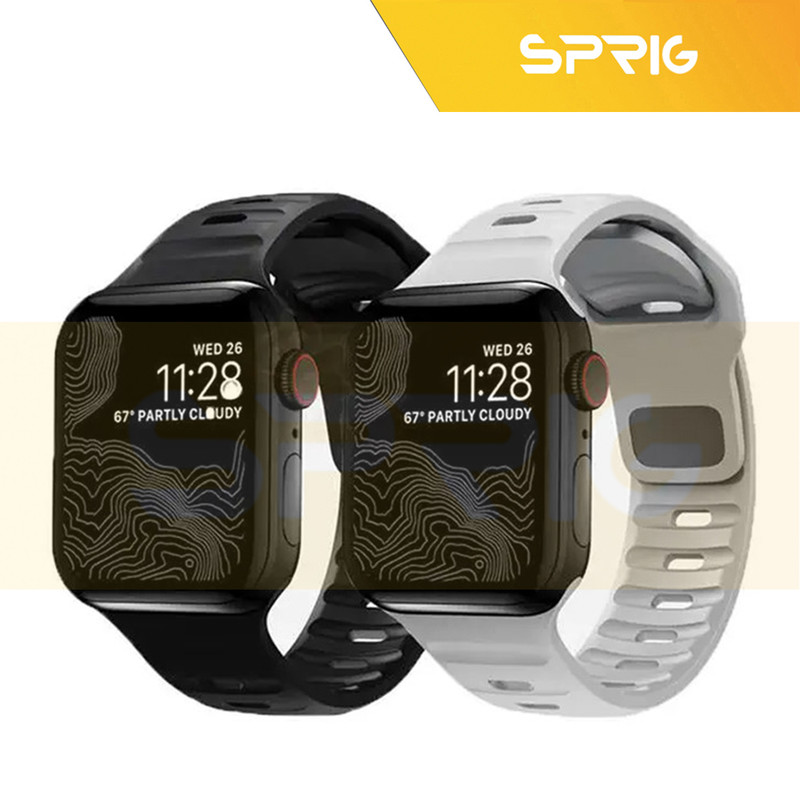 بند اسپریگ مدل Spig Sport strap مناسب برای اپل واچ سری 1/2/3/4/5/6/7/8/9/SE/Ultra سایز 42/44/45/49 میلی متری