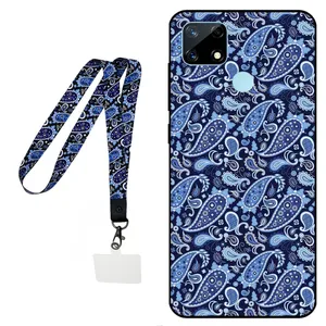Megafone Paisley 0026 Cover For Realme 7i / C12 Mobile Neckband