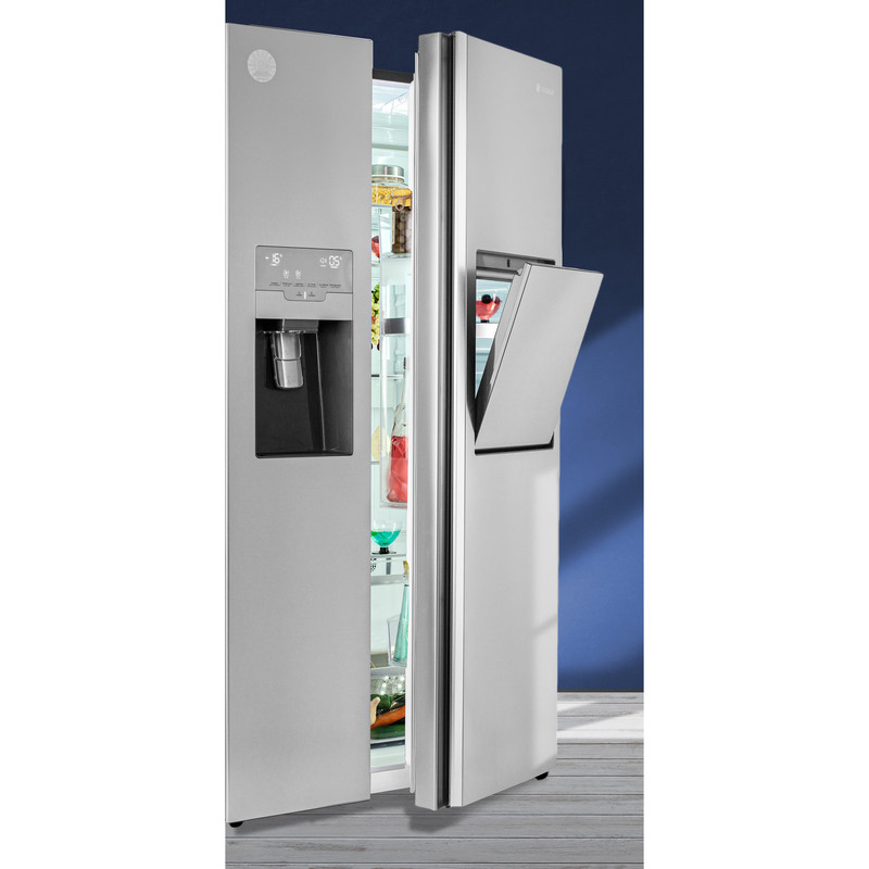 یخچال و فریزر ساید بای ساید 35 فوت اسنوا مدل S8-2352SS