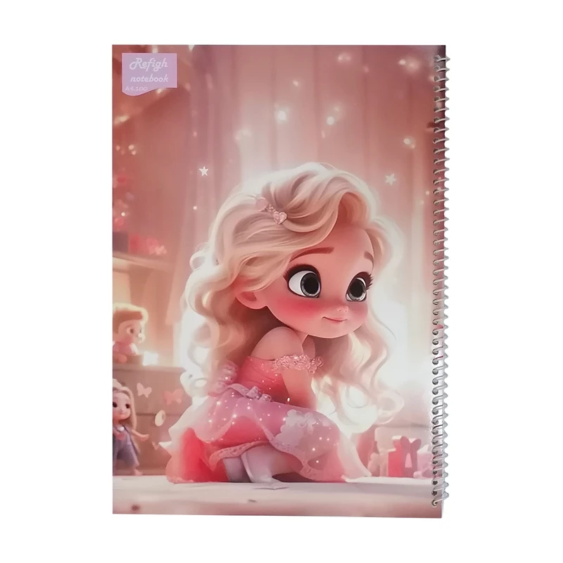 دفتر نقاشی 100 برگ رفیق طرح پرنسس