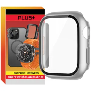 کاور پلاس مدل Guard-GLS PL مناسب برای اپل واچ Series SE 2022 Aluminum Case 44mm / SE 2021 Aluminum Case 44mm / Series 5 44mm / Series 6 44mm / SE 44mm به همراه محافظ صفحه نمایش
