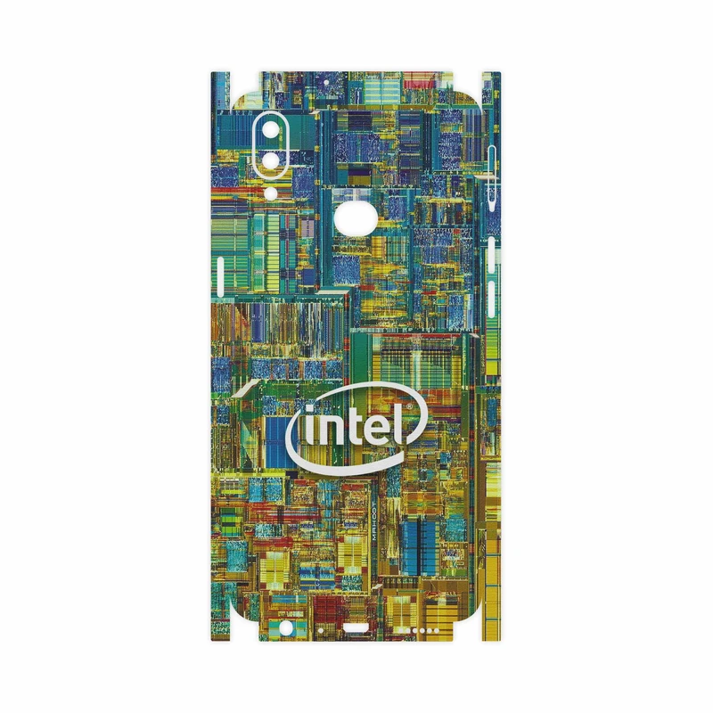 برچسب پوششی ماهوت مدل Intel Brand-FullSkin مناسب برای گوشی موبایل سامسونگ Galaxy A10s