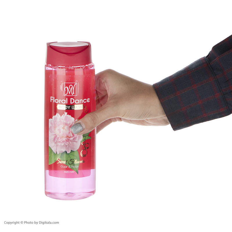 شامپو بدن زنانه مای مدل Floral Dance حجم 420 میلی لیتر