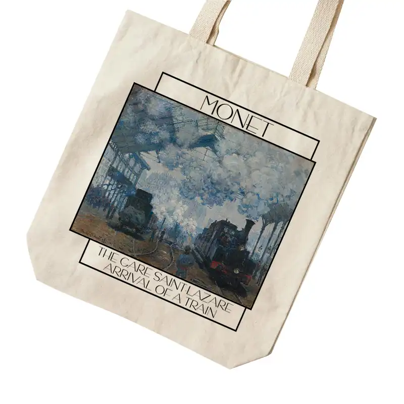 ساک خرید ترمه طراحان ایده مدل ورود قطار از مونه کد 0201 - S