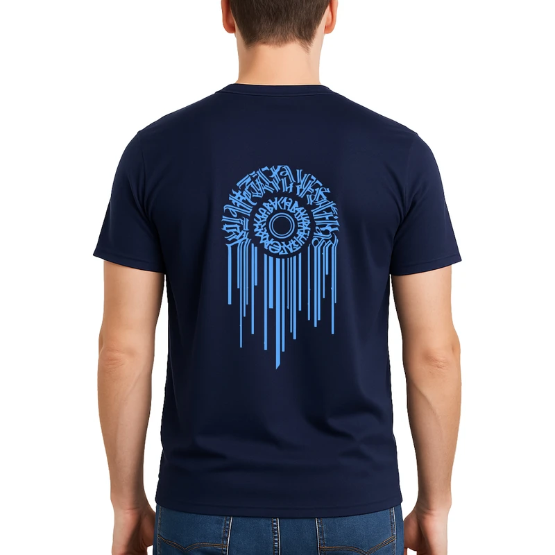 تی‌شرت آستین کوتاه مردانه مدل 195 one life only