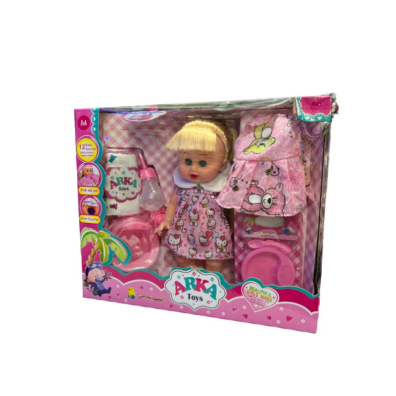 عروسک مدل Arka Toys ارتفاع 33 سانتی متر