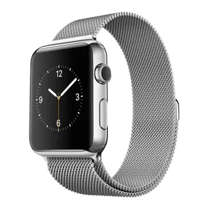 ساعت مچی هوشمند اپل واچ مدل 38mm Stainless Steel Case with Milanese Loop
