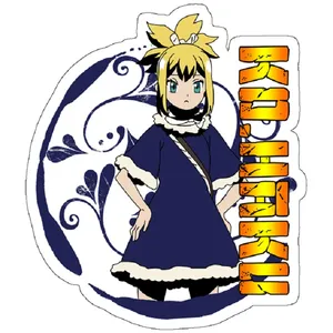 استیکر لپ تاپ مدل Dr Stone - Kohaku Princess Fierce