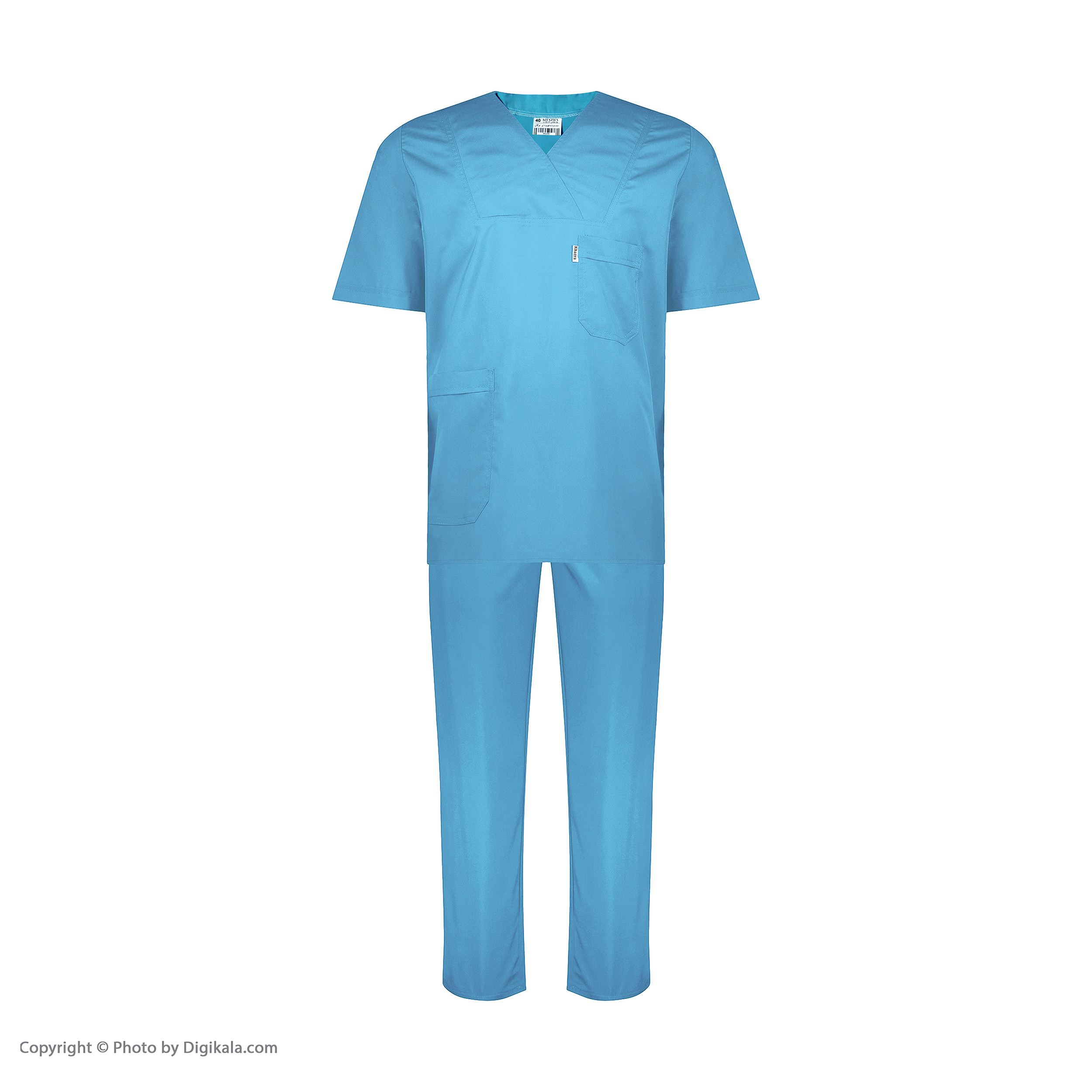 ست لباس اتاق عمل مردانه خضرا مدل اسکراب کد 38023
