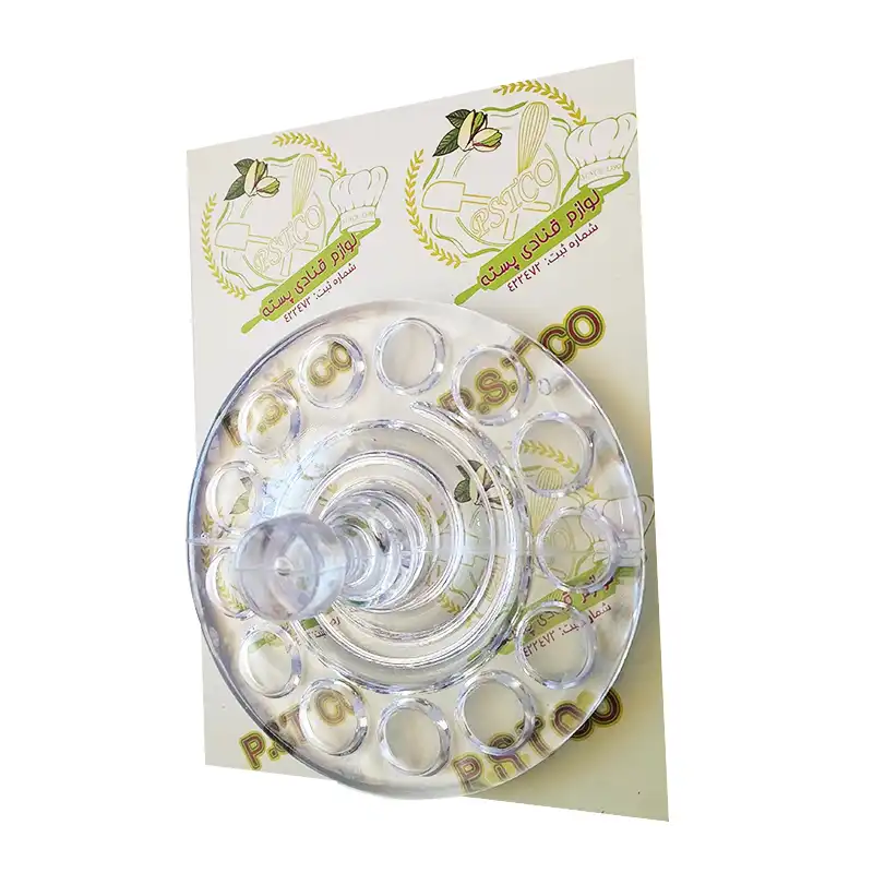 قالب شیرینی لوازم قنادی پسته طرح کلوچه فومن مدل PST139