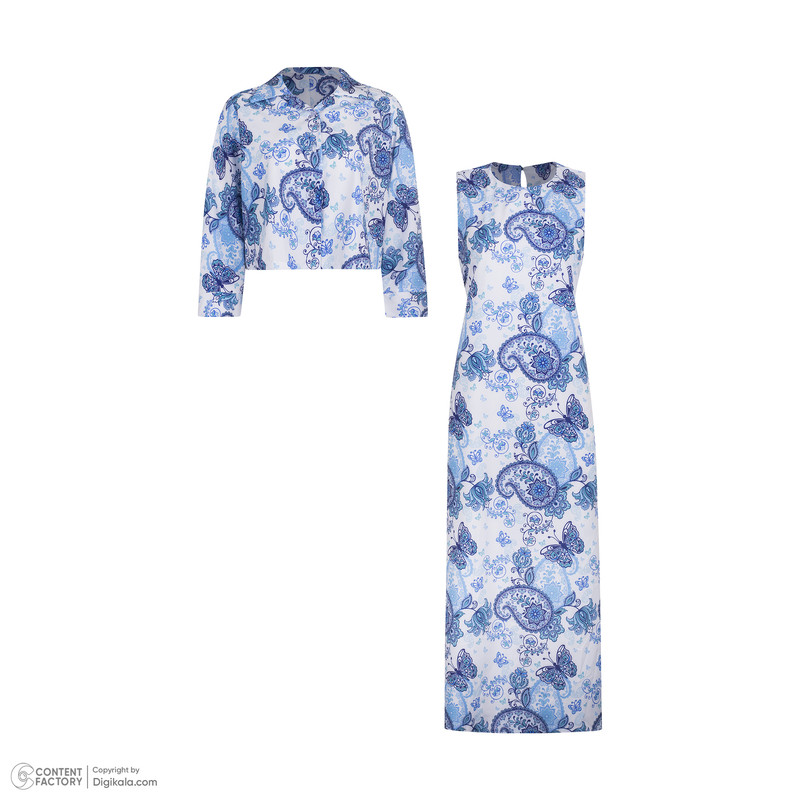 ست دو تیکه پیراهن و رویه مدل ترمه