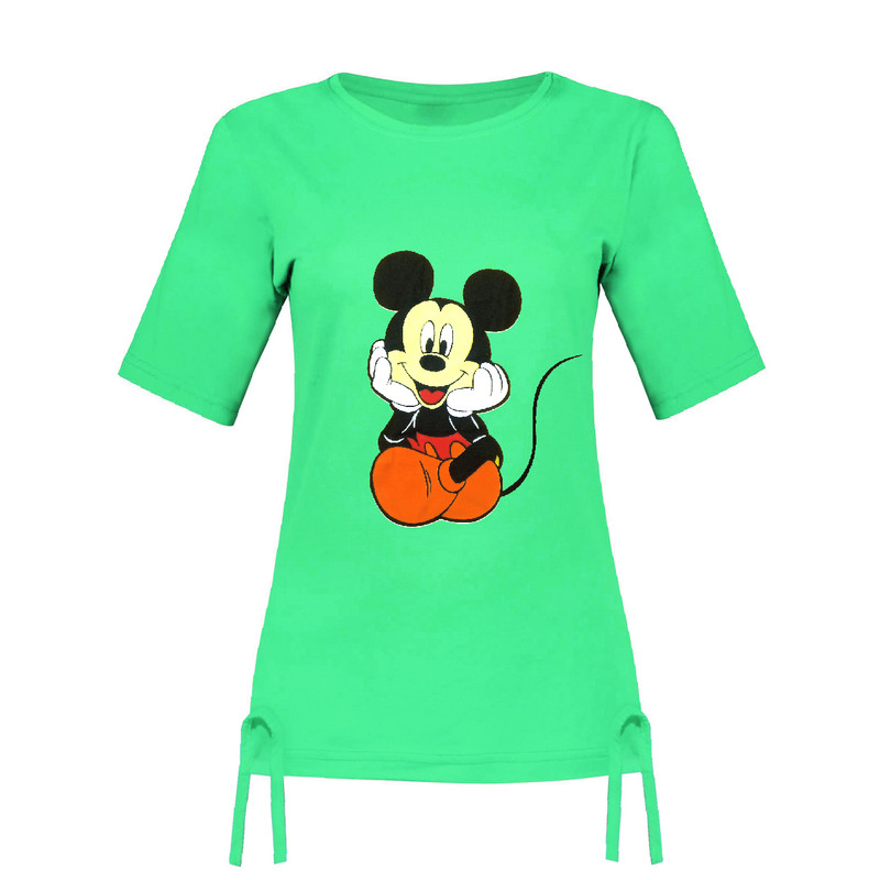تونیک زنانه مدل Mikey رنگ سبز روشن