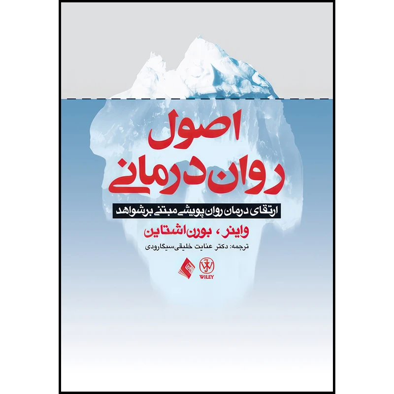 کتاب اصول روان درمانی ارتقای درمان روان پویشی مبتنی بر شواهد اثر واینر و بورن اشتاین ترجمه دکتر عنایت خلیقی سیگارودی انتشارات ارجمند