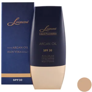 کرم پودر لوسمنت SPF30 حاوی روغن آرگان و آلوئه ورا شماره L225 حجم 30 میلی لیتر 