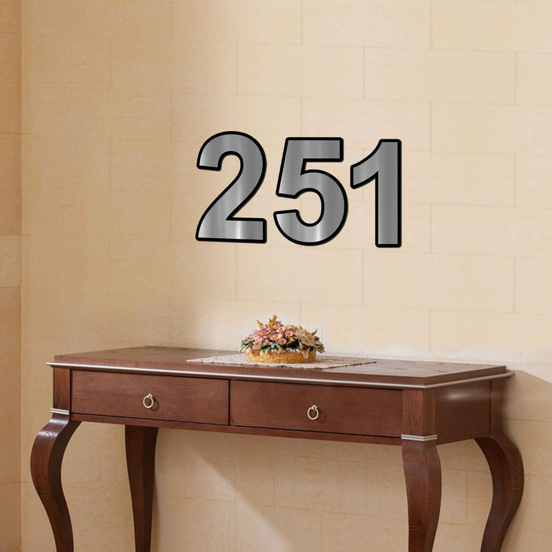 تابلو راهنما آژنگ طرح مستطیل مدل شماره و اعداد کد NUS-9-424