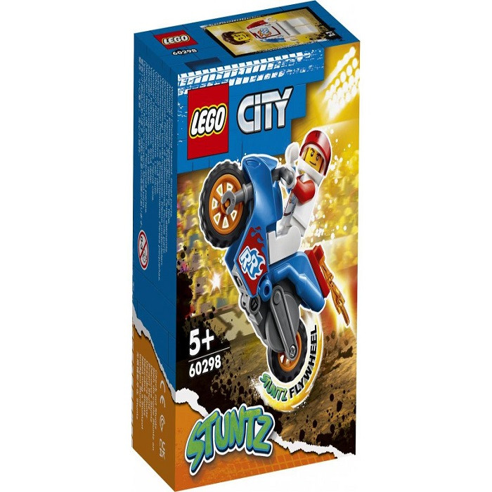 لگو سری سیتی مدل Rocket Stunt Bike کد 60298 