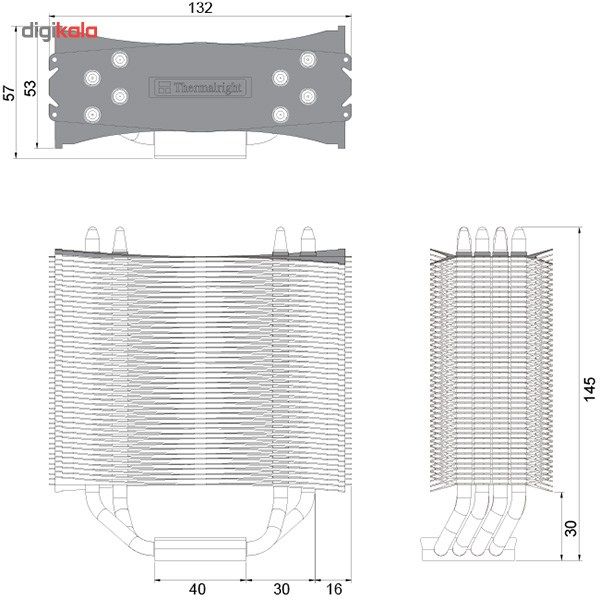 سیستم خنک کننده بادی ترمالرایت مدل TRUE Spirit 120M BW Rev.A main 1 9