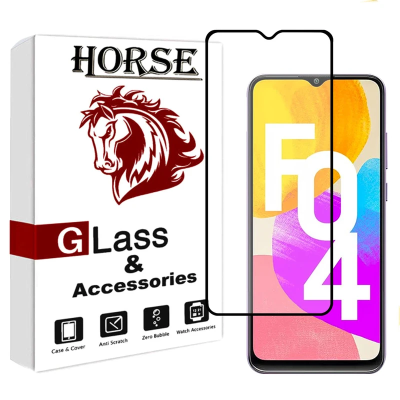  محافظ صفحه نمایش سرامیک مات هورس مدل MCERAMHORS مناسب برای گوشی موبایل سامسونگ Galaxy F04