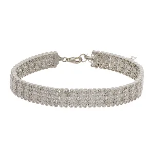 دستبند نقره اکنو مدل OK2973