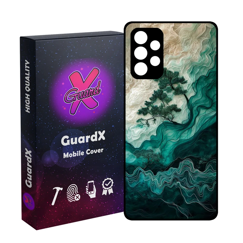 کاور گارد ایکس طرح کوچه ساحل مدل 10745 مناسب برای گوشی موبایل سامسونگ Galaxy A32 4G