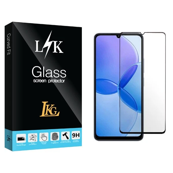 محافظ صفحه نمایش شیشه ای ال کا جی مدل LKK مناسب برای گوشی موبایل شیائومی Redmi 13R