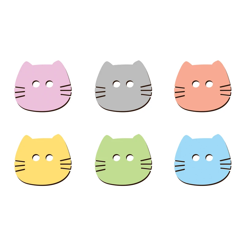 زیر لیوانی مدل گربه مهربون کد 8 مجموعه 6 عددی