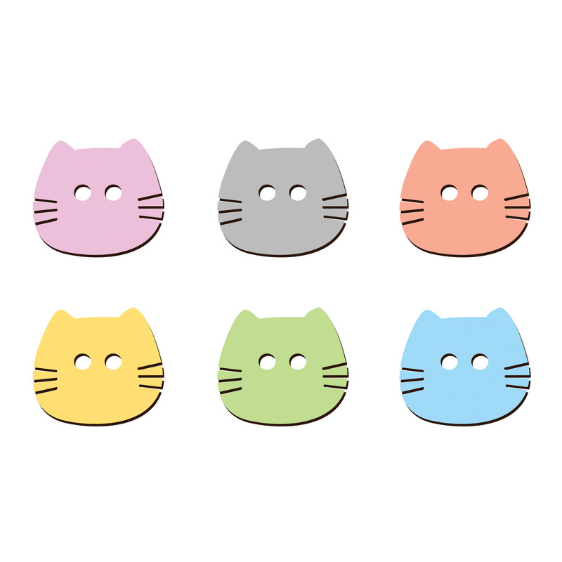 زیر لیوانی مدل گربه مهربون کد 8 مجموعه 6 عددی