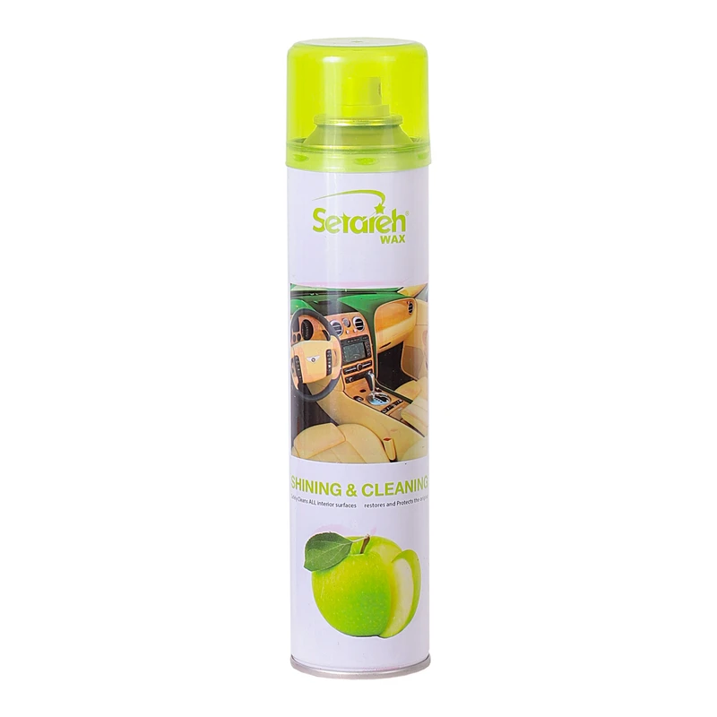 اسپری پولیش داشبورد خودرو واکس ستاره مدل AP حجم 300 میلی‌ لیتر