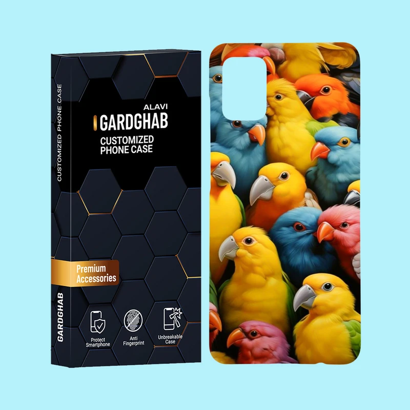 کاور گارد قاب علوی مدل حیوانات مناسب برای گوشی موبایل سامسونگ Galaxy A31