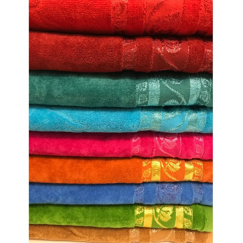 حوله حمام ایلیا مدل Lidoma سایز 100×150سانتی متر