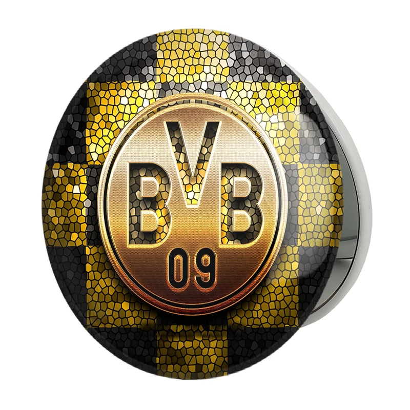 آینه جیبی خندالو طرح باشگاه دورتموند مدل تاشو کد 27431 