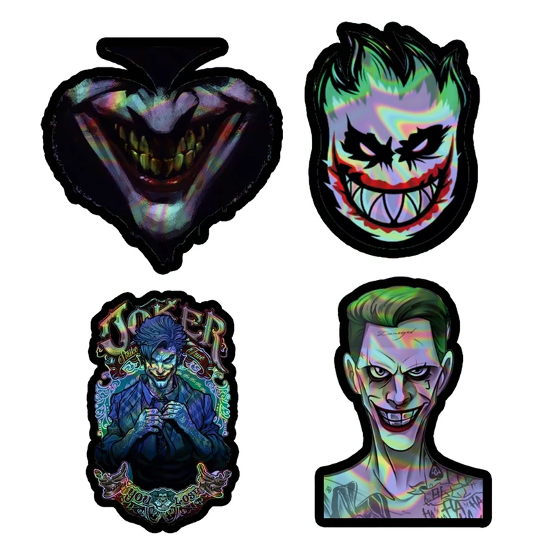 استیکر لپ تاپ  مندیکس طرح  جوکر کد 2203  مجموعه  4 عددی