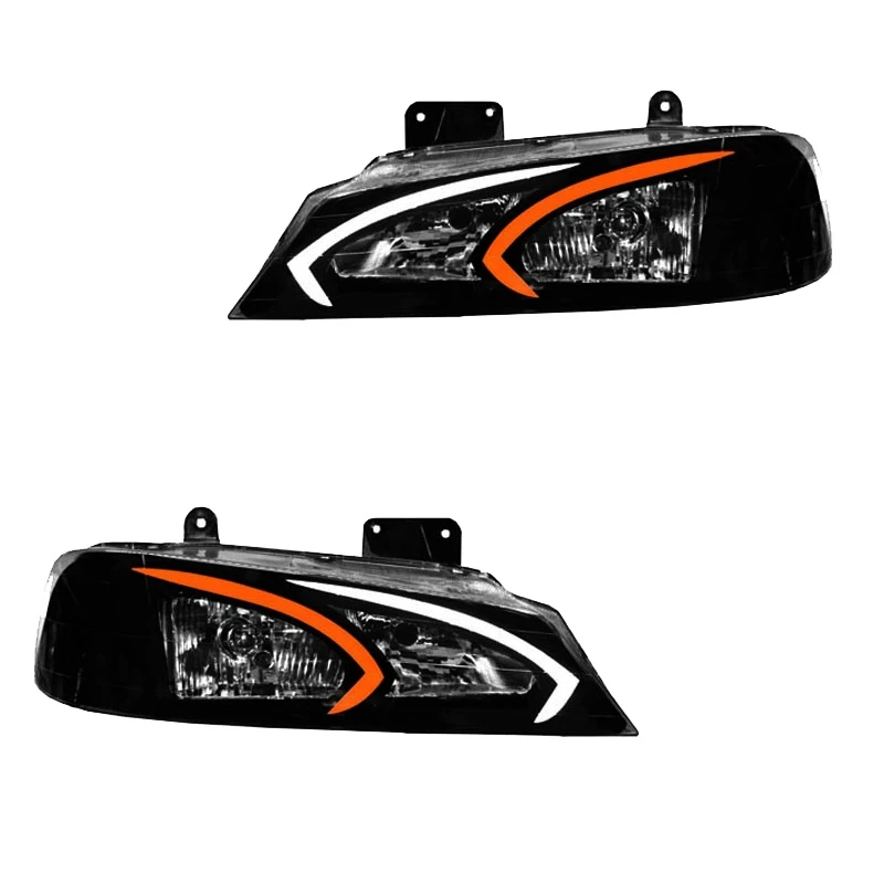 چراغ جلو خودرو گروه پژوهش صنعت مدرن مدل AMG-WY مناسب برای پژو پارس بسته دو عددی