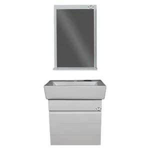 ست کابینت و روشویی مرواکابین مدل تونی پلاس به همراه آینه