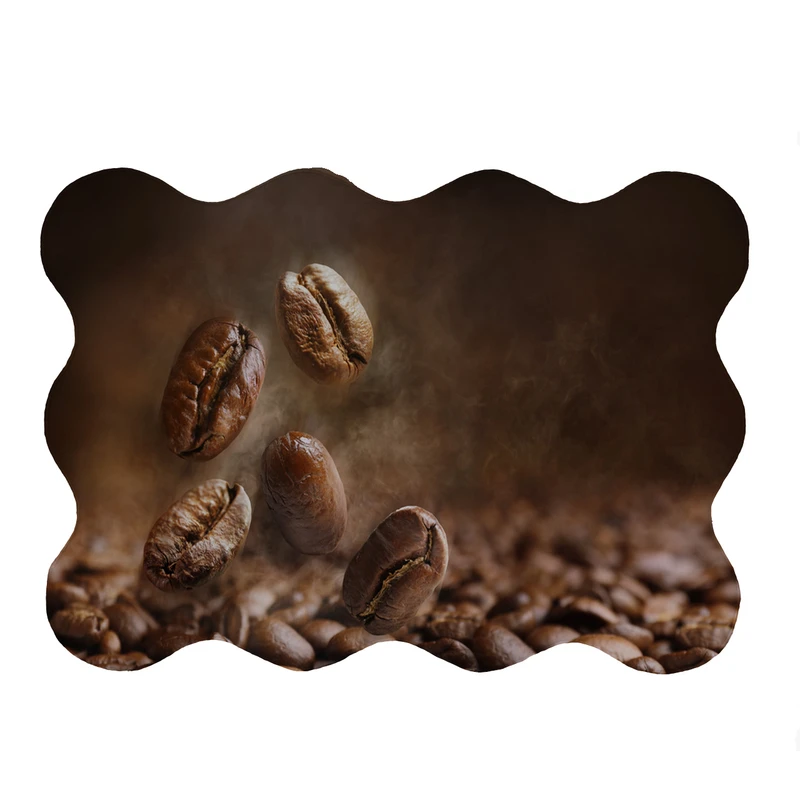 پادری مدل دالبر طرح قهوه کد 5004 سایز 80x110 سانتی متر 