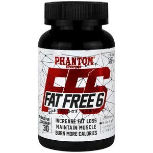 کپسول فت فری فانتوم نوتریشن بسته 60 عددی