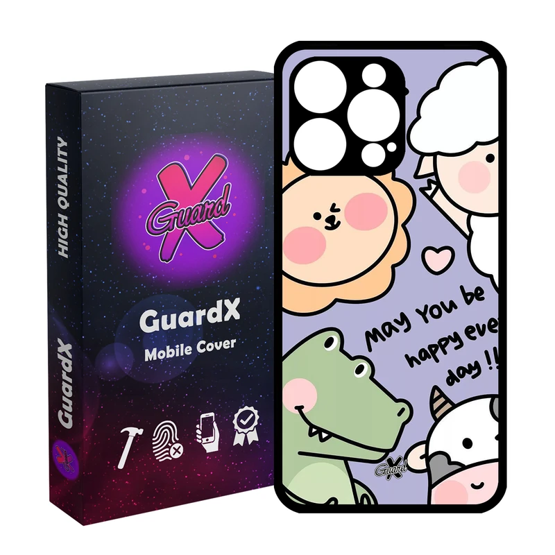 کاور گارد ایکس طرح Cute مدل قاب Glass10567 مناسب برای گوشی موبایل اپل iPhone 15 Pro Max
