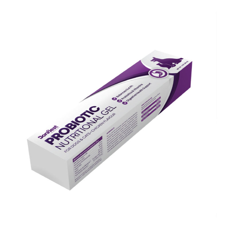 ژل مکمل سگ و گربه بونست مدل پروبیوتیک حجم 60 میلی لیتر