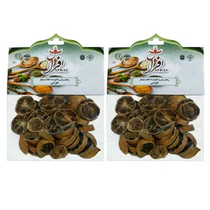 اسلایس لیمو عمانی افراس - 30 گرم بسته 2 عددی