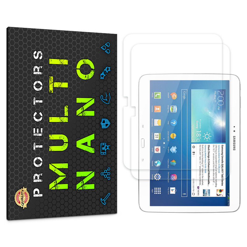 محافظ صفحه نمایش مولتی نانو مدل X-S2N مناسب برای تبلت سامسونگ Galaxy Tab 3 10.1 / P5200 / P5210 / P5220 بسته دو عددی