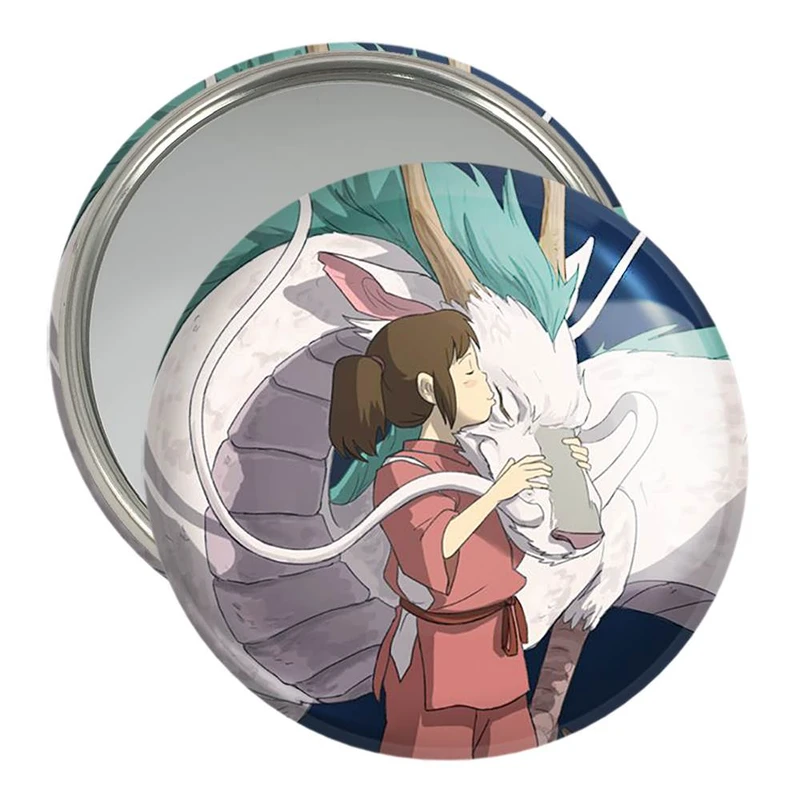 آینه جیبی خندالو مدل چیهیرو و هاکو انیمه شهر اشباح Spirited Away  کد 12103