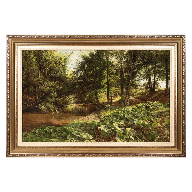 تابلو فرش دستباف سی پرشیا مدل منظره استراحتگاه آهوان کد 903864