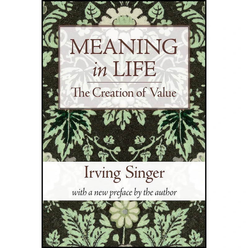 کتاب Meaning in Life, Volume 1 اثر Irving Singer انتشارات MIT Press